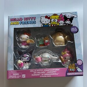 Hello Kitty Action Figures Playset White Pink